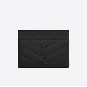 Saint Laurent Black Card Holder
